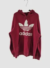 110 アディダス 起毛 フードTシャツ