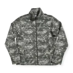 Columbia コロンビア INTERCHANGE 総柄 フリース ジャケット サイズ L /ライトグレー系 ライナージャケット アウトドア