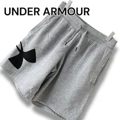 UNDER ARMOUR アンダーアーマー グレー メンズ パンツ 短パン ショートパンツ ハーフパンツ ユニセックス カジュアル ゆったり【Mサイズ】0001012OC