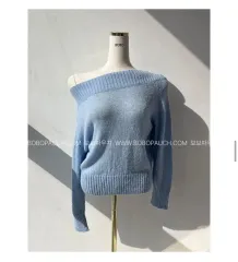 オフショルダー兼一般ニット