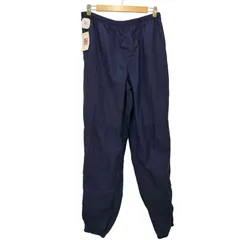 ナイキ NIKE 90S 白タグ 同色 スウッシュ 刺繍  裾ジップ ナイロンパンツ メンズ  L