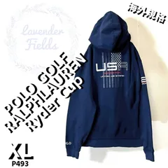 ポロゴルフラルフローレンスウェットパーカーP493ライダーカップ大きいサイズロゴXLアメリカ古着