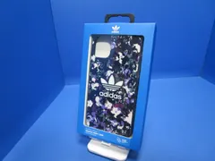 adidas アディダス  iPhone 11 ケース 花柄 フローラル 耐衝撃 カレッジネイビー x アクティブパープル  iPhone XRにも対応