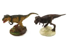 【中古】フィギュア T.REX スー(2体セット) 「恐竜博2005」 会場限定オフィシャルミニチュアフィギュアのサムネイル