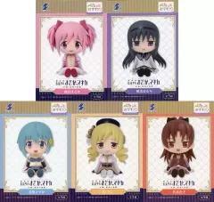 【中古】フィギュア 全5種セット 「劇場版 魔法少女まどか☆マギカ[新編]叛逆の物語」 ぺたっとおすわりフィギュア
