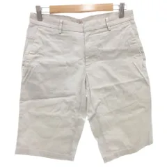 カルバンクライン CALVIN KLEIN ハーフパンツ ショート 30 無地 ライトグレー /AE ■GY61