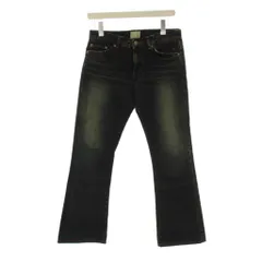 エドウィン EDWIN デニムパンツ ジーンズ 28×32 インディゴ ブーツカット ウォッシュ加工 長ズボン /LP ■GY61