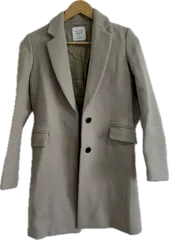  【美品】UNITED TOKYOユナイテッドトーキョウ　チェスターコート　アウター　グレージュ　レディース　1サイズ【Z1757】