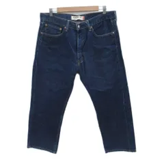 リーバイス Levi's 505 STRAIGHT FIT ジーンズ デニムパンツ 七分丈 W36 L29 ブルー 青  /SM10 ■GY61