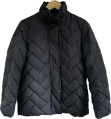  【美品】23区ニジュウサンク　ダウンジャケット　アウター　ブラック　レディース　38サイズ【Z1757】