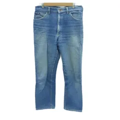 リー LEE デニムパンツ ジーンズ ストレート アンクル丈 34×36 L ライトブルー 水色 /HO15 ■GY61