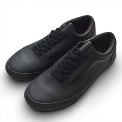 VANS ヴァンズ OLD SKOOL PU BLACK スニーカー オールドスクール 623281-0001 サイズ27.0cm メンズ