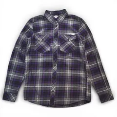 Carhartt カーハート L/S TATUM SHIRTチェックボタンダウンシャツ レギュラー サイズS グレー パープル メンズ