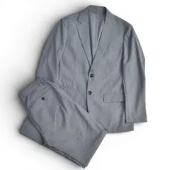 B:MING by BEAMS ビームス ペンシルストライプ カジュアルセットアップ ジャケット パンツ サイズ44 定価35200円 グレー メンズ