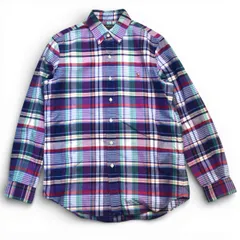POLO RALPH LAUREN ポロラルフローレン ボタンダウン CLASSIC FIT オックスフォードチェックBDシャツ イエロータグ サイズS メンズ