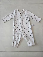 ミッキーマウス 白 オールインワン 宇宙服 80