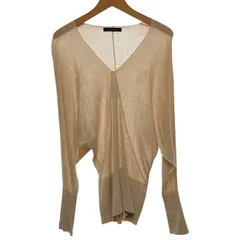 【中古】green label relaxing　セーター　長袖　ニット　トップス　Vネック　無地　古着　/2403