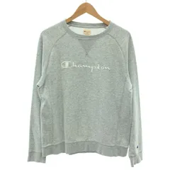 Champion　スウェット　長袖　トレーナー　トップス　クルーネック　裏毛　ブランドロゴ　刺しゅう　アメカジ　古着　/1283
