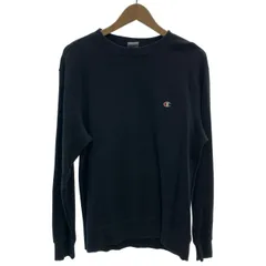 Champion　スウェット　長袖　トレーナー　トップス　クルーネック　裏毛　無地　ワンポイント　刺しゅう　オーバーサイズ　アメカジ　古着　/1283