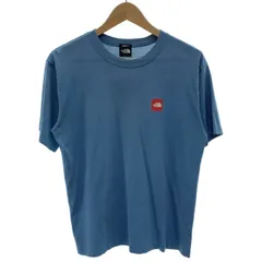 【中古】THE NORTH FACE　Tシャツ　半袖　トップス　クルーネック　ロゴT　ブランドロゴ　プリント　スクエアロゴ　日本製　アウトドア　古着　/1151