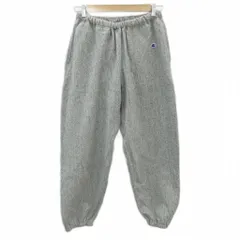 チャンピオン CHAMPION スウェットジョガーパンツ アンクル丈 S グレー 杢調 ロゴ刺繍 /SM48 ■GY58