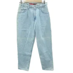 リーバイス Levi's LOOSE silverTab デニムパンツ ジーンズ ワイドテーパードパンツ W32L32 M 水色 ライトブルー ロング丈 /HO43 ■GY61