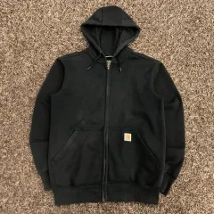 S カーハート オーバーサイズ フードジップアップ