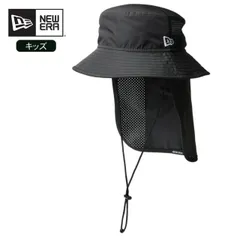 ニューエラ キッズ  ハット NEWERA OD KIDS ADVLT SUNSHADE PROLITE   PROLIGHT  アドベンチャーライトブラック 14392141 撥水 軽量 サンシェード付き アウトドア キャンプ 登山 海 プロライト素材 ユニ