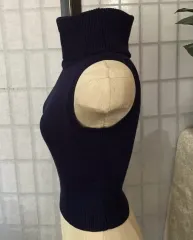 ZARA ザラ タートルネック スリーブレス ニット ベスト