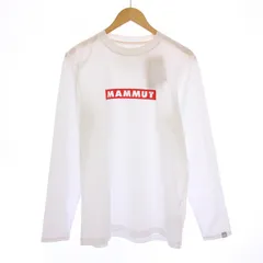 マムート MAMMUT QDロゴプリントロングスリーブTシャツ ロンT 長袖 クルーネック XL 白 1016-01030のサムネイル