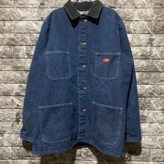 Dickies デニムカバーオール ジャケット ディッキーズ JACKET ワークジャケット ワーク WORK L XL