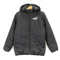 プーマ PUMA 中綿 ジャケット フーディ 150 ジュニア ブラック 250701E