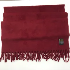 Johnstons OF ELGIN マフラー ボルドー レディース ジョンストンズ　SGAW26-0305のサムネイル