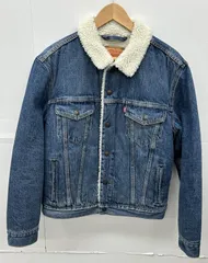 中古 リーバイス 内ボア デニム ジャケット Sサイズ サード タイプ S40116 Levi's アメカジ アウター 【V2028-001】◇ 217