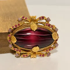 【希少】AUSTRIA 刻印 ヴィンテージ ブローチ  1950～1960s