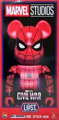 BE@RBRICK -ベアブリック- 400% SPIDER-MAN 「Happyくじ BE@RBRICK MARVEL STUDIOS」 L@ST賞【1週間以内発送】