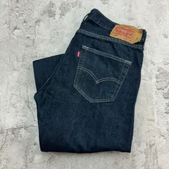 リーバイス501　デニムパンツ　W36　濃紺　インディゴ　古着