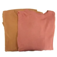 エニィファム anyFam ニット セーター 2点セット ピンク オレンジ F