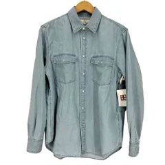 ナノユニバース NANO universe 25SS MC TIMELESS WARDROBE デニム シャツ メンズ JPN：S 