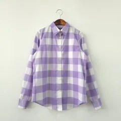 CHAPS 챕스 パープル チェック シャツ