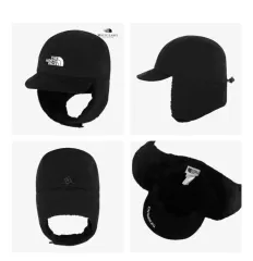 THE NORTH FACE ザノースフェイス 왁스드 コットン イヤーマフ キャップ (mサイズ) 耳あて 帽子