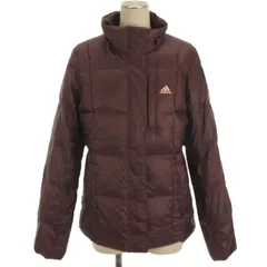 アディダス adidas ダウンジャケット ボルドー L