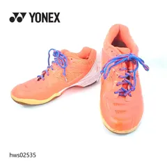 ヨネックス パワークッション バドミントンシューズ オレンジ 23.0cm YONEX POWER CUSHION 66 SHB-66 軽量 高クッション 衝撃吸収 部活 練習 室内 体育館 競技 完売モデル 定番 疲れにくい レディース hws02535