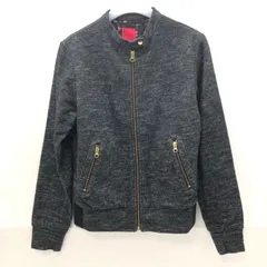 Paul Smith レディース ジップアップ ブルゾン パーカー ウール混 グレー Mサイズ ポールスミス SGMT26-0311