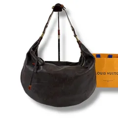 LOUIS VUITTON ルイヴィトン マヒナ オナタ GM ワンショルダーバッグ　ホーボーバッグ　パンチングレザー