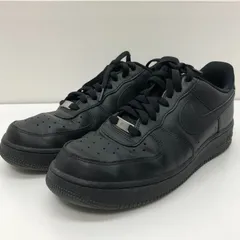 NIKE スニーカー エアフォースワン 1 '07 ブラック 黒 28cm 靴 ナイキ SGKY26-0337