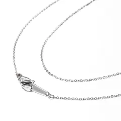 【在庫セール】レディース メンズ ] サージカルステンレス 金属アレルギー対応 316L [ チェーン リングチェーン ネックレス シルバー [Napist]