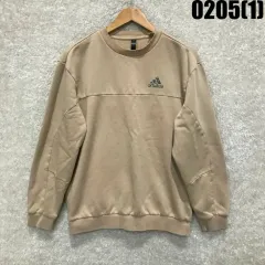 アディダス スウェット Tシャツ ベージュ m