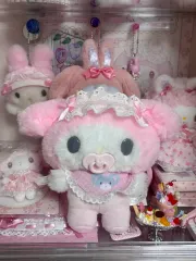 ボネットヘッドドレス ぬいぐるみヘッドドレス ぬいぐるみクローゼット よだれかけ マイメロディ マシュマロ コリラックマ