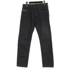 ディーゼル DIESEL BRADDOM デニムパンツ ジーンズ 革パッチ インディゴ W27 L32
